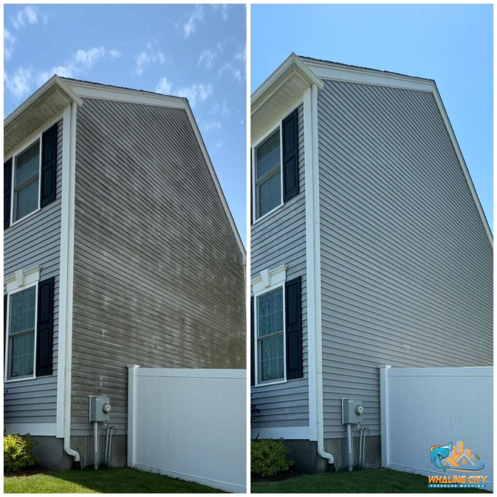 House Washing Before/After