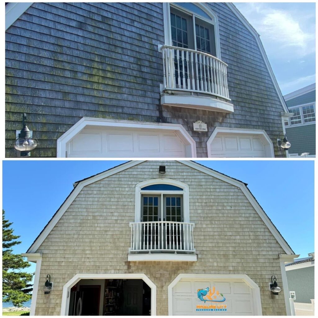 House Washing Before/After